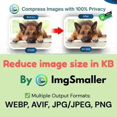 Reduce image size in KB